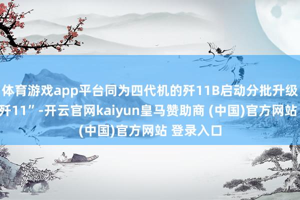 体育游戏app平台同为四代机的歼11B启动分批升级成“白头歼11”-开云官网kaiyun皇马赞助商 (中国)官方网站 登录入口